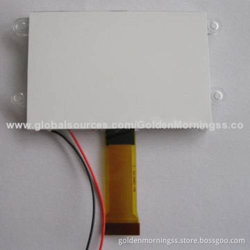 128x64 Dot-matrix LED Display Module, White Backlight with Location Hole, Plug FPC